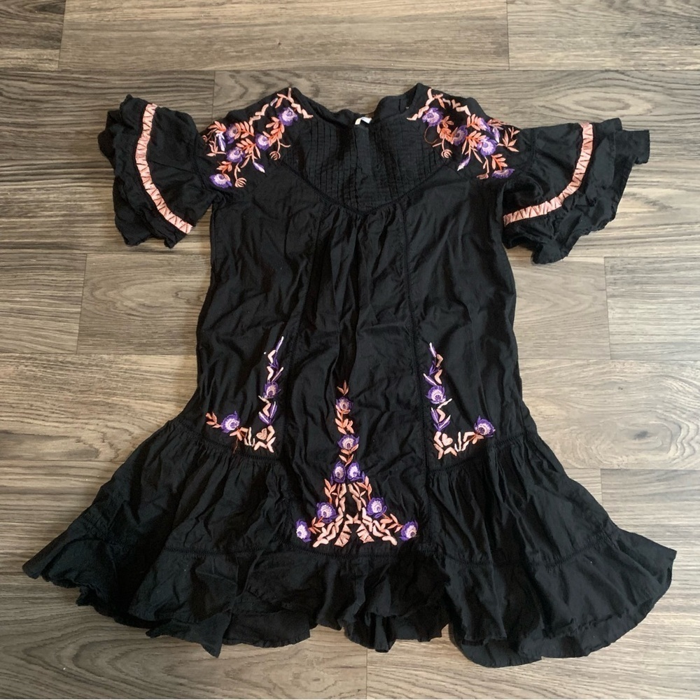 Free People Pavlo Embroidered Mini Dress - Picture 3 of 8